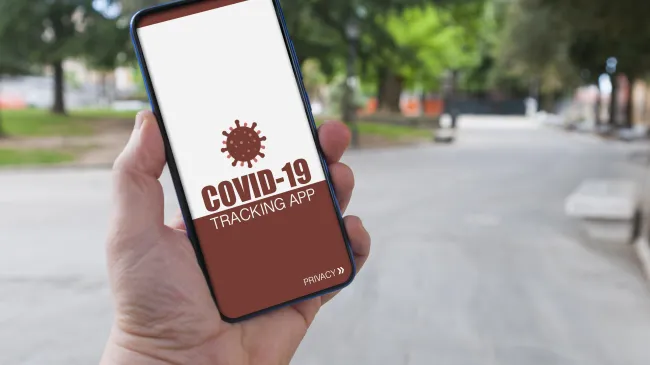 covid tracer tracker government police state